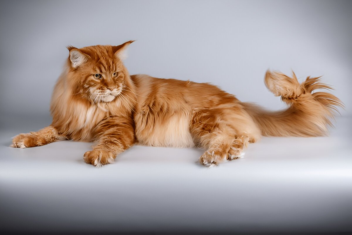 Maine Coon Tabby Mix