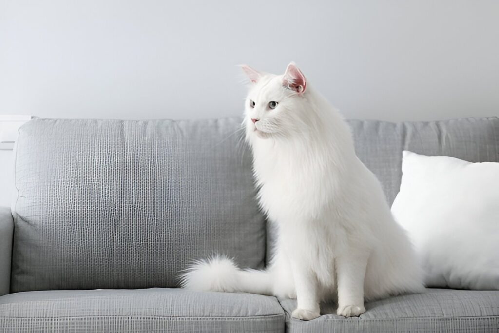How white maine coons are different
