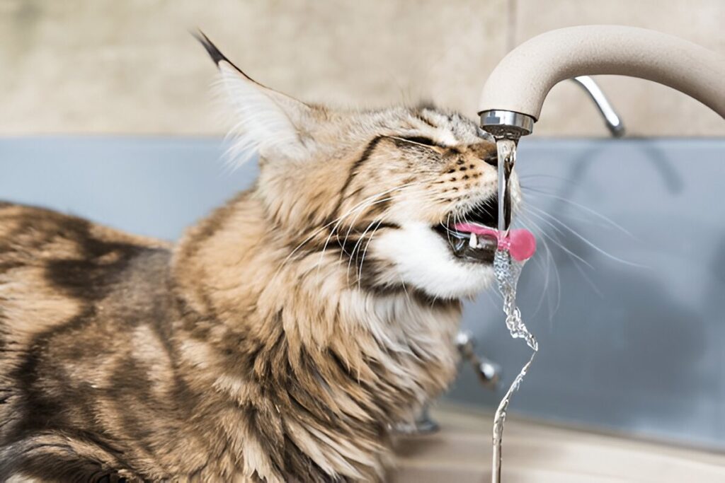How do I keep my Maine Coon hydrated