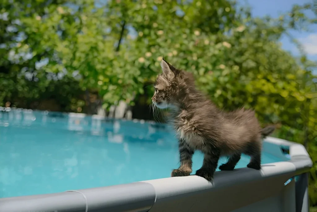 Why do maine coons like water
